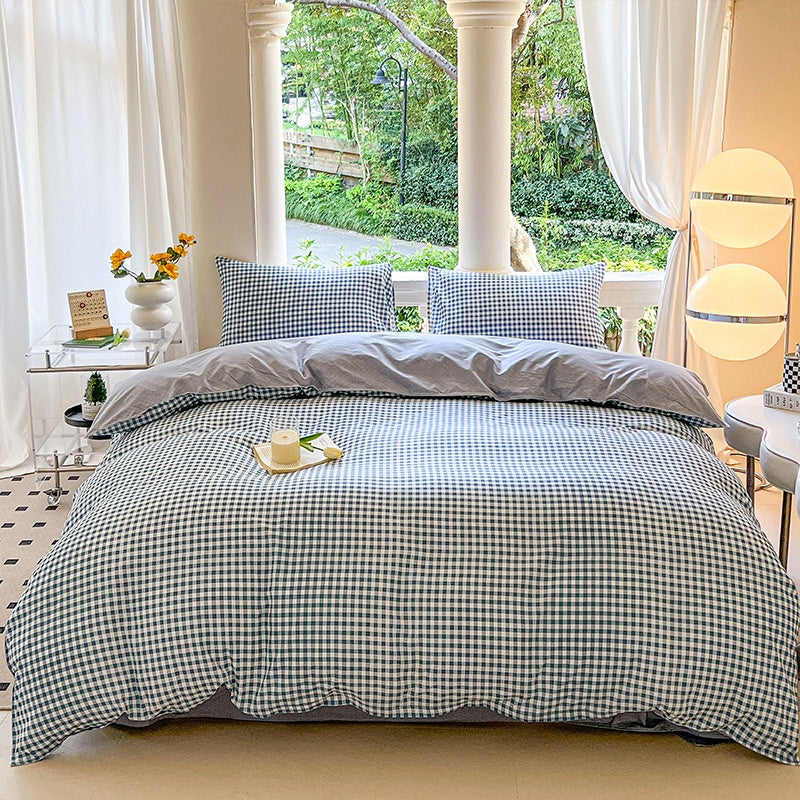 Cartoon Four-Piece Set Fresh Autumn and Winter Single Student Dormitory Bedding Sheet Three-Piece Set Single Quilt Cover - V.I.P Digital Presence