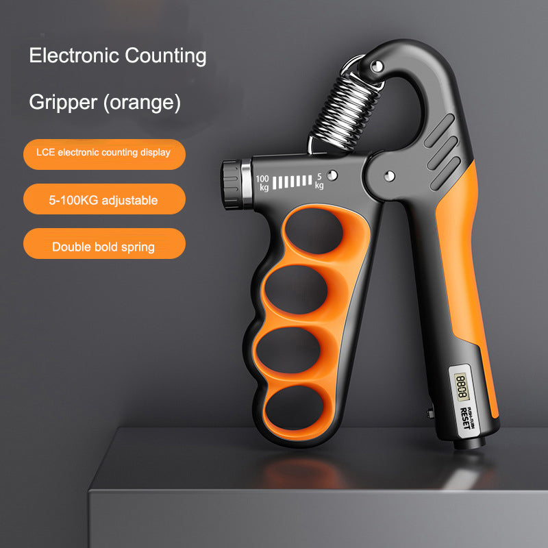 Adjustable Grip Strength Gauge Counting Type Spring Grip Strength Gauge Handshake Holder - V.I.P Digital Presence