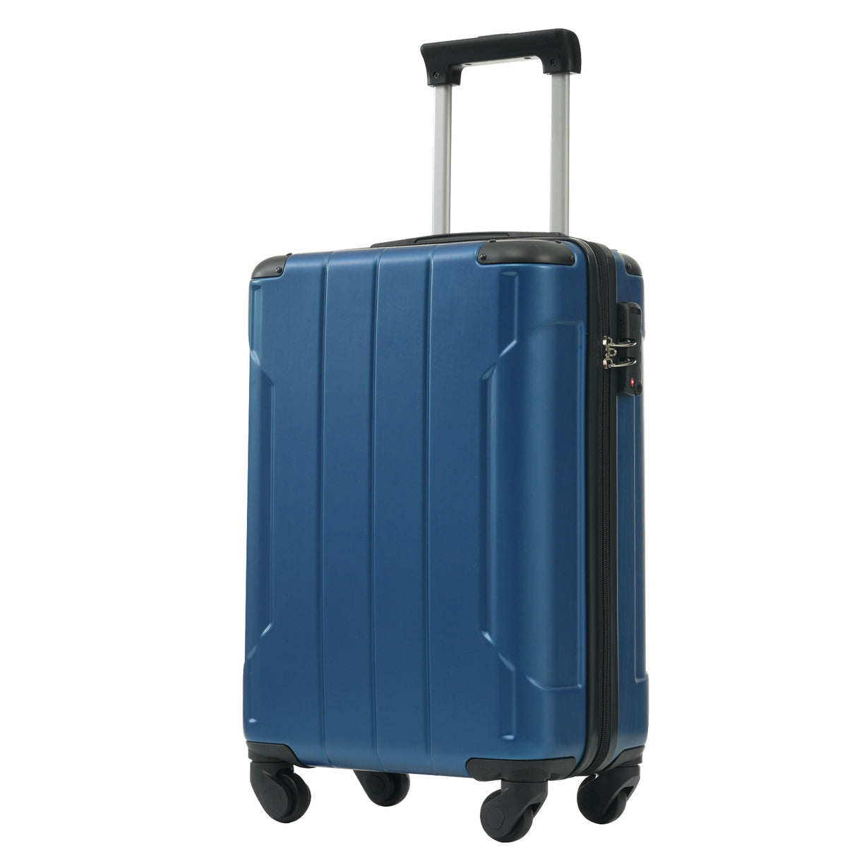 Hardshell Luggage Sets 3 Piece Carry-on Suitcases with Wheels, TSA Lock for Men Women, Blue (20in) - V.I.P Digital Presence