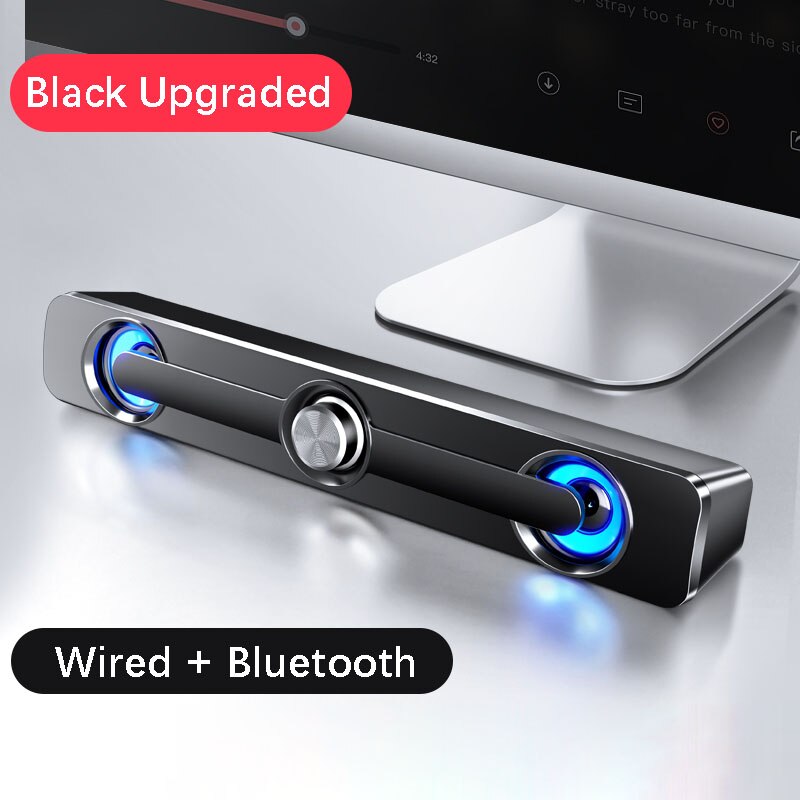 USB Wired Powerful Computer Speaker Bar Stereo Subwoofer Bass speaker Surround Sound Box for PC Laptop phone Tablet MP3 MP4 - V.I.P Digital Presence