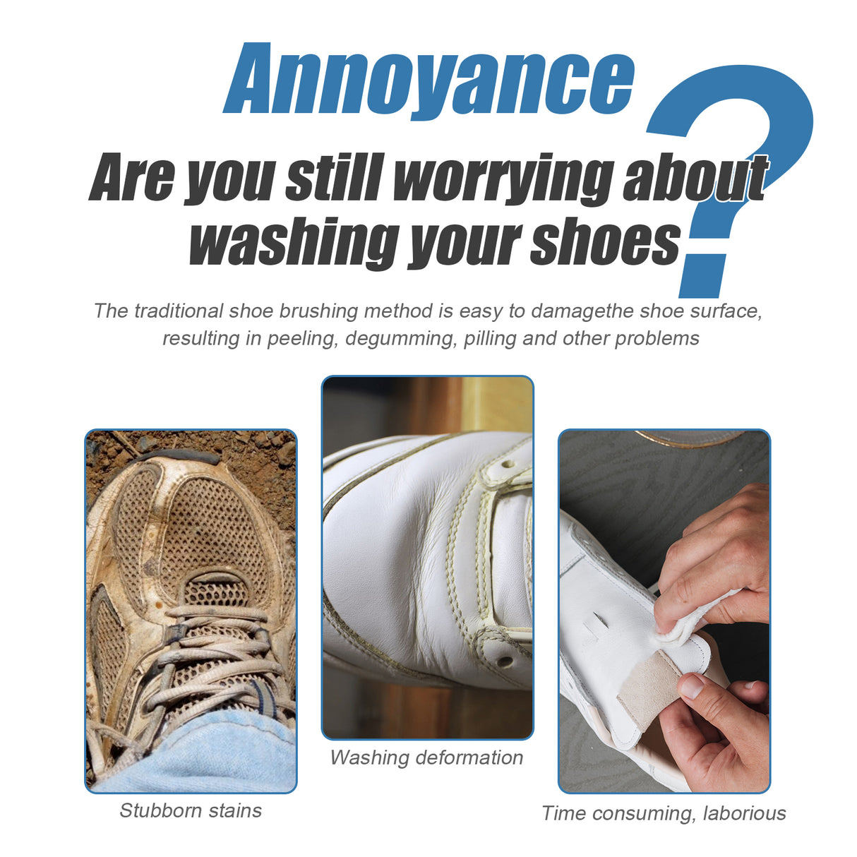 Small White Shoe Cleaning Wipes, Sports Shoes Wash Free Decontamination One Wipe White Portable Cleaning Wipes - V.I.P Digital Presence