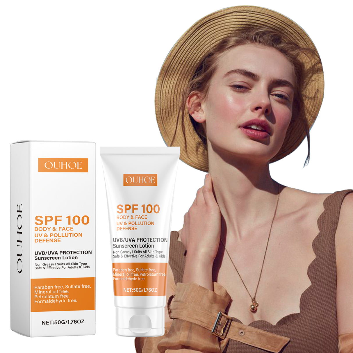 Face Protection Lotion Mild Protection UV Repair Sunburn Anti-Wrinkle Clear Protection Cream - V.I.P Digital Presence