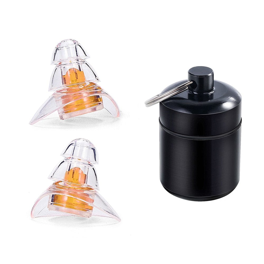 Noise Reduction And Sound Isolation Earplugs Concert High Fidelity Filter Earplugs Wholesale Blue Filter Earplugs Double Tail - V.I.P Digital Presence