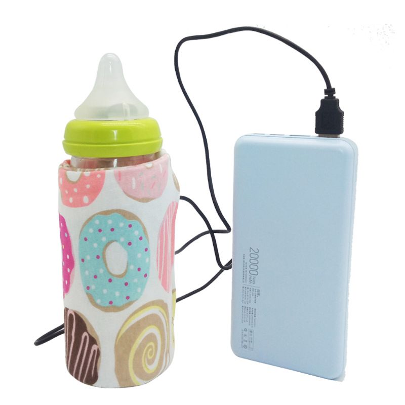 USB Milk Water Warmer Travel Stroller Insulated Bag Baby Nursing Bottle Heater - V.I.P Digital Presence