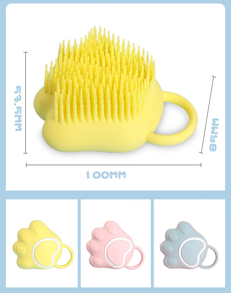 Adult And Children Silicone Bath Brush, Bath Brush, Soft And Creative Bath Brush, Skin-friendly Massage Foaming Shampoo Brush - V.I.P Digital Presence