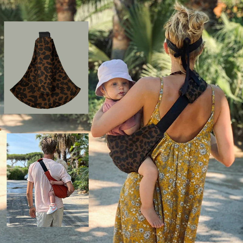 Big child baby safety harness simple portable front hugging back hugging baby carrying tool for outdoor activities waist stool - V.I.P Digital Presence