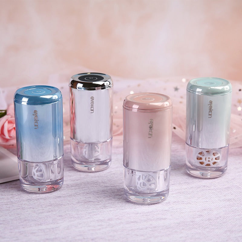 New Kaida HL-989 Contact Lens Cleaner Ultrasonic Vibration Rotating Glasses Box - V.I.P Digital Presence