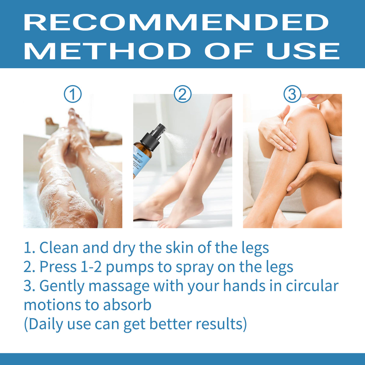 Vein Treatment Spray, Relieve Leg Soreness And Swelling Repair Earthworm Leg Vein Treatment Spray - V.I.P Digital Presence