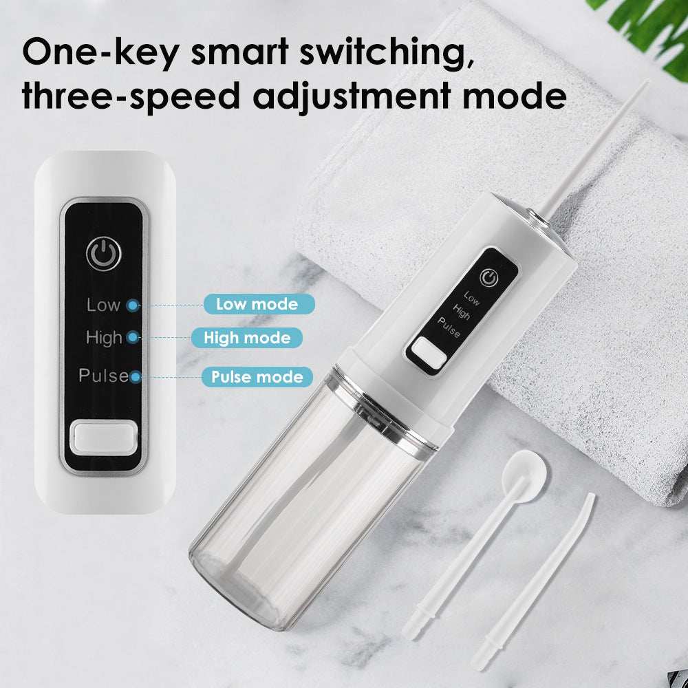3 Gears Can Be Stored In The Tooth Rinser Household Electric Tooth Cleaner Water Floss Electric Tooth Rinser Tooth Cleaner - V.I.P Digital Presence