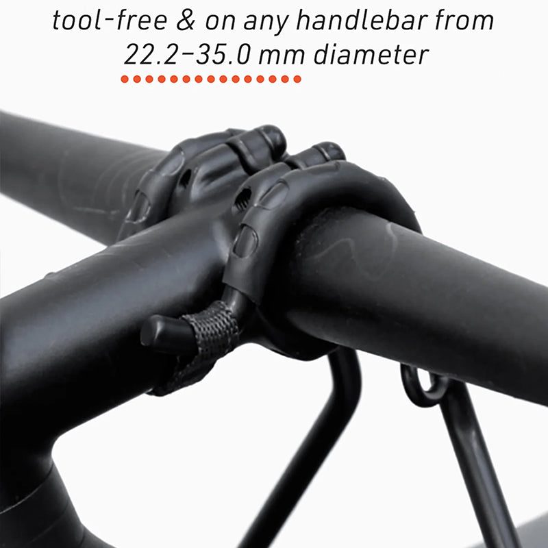 Folding front bike bag, metal bike basket, front carrier, panniers, bike luggage, mountain bike accessories - V.I.P Digital Presence
