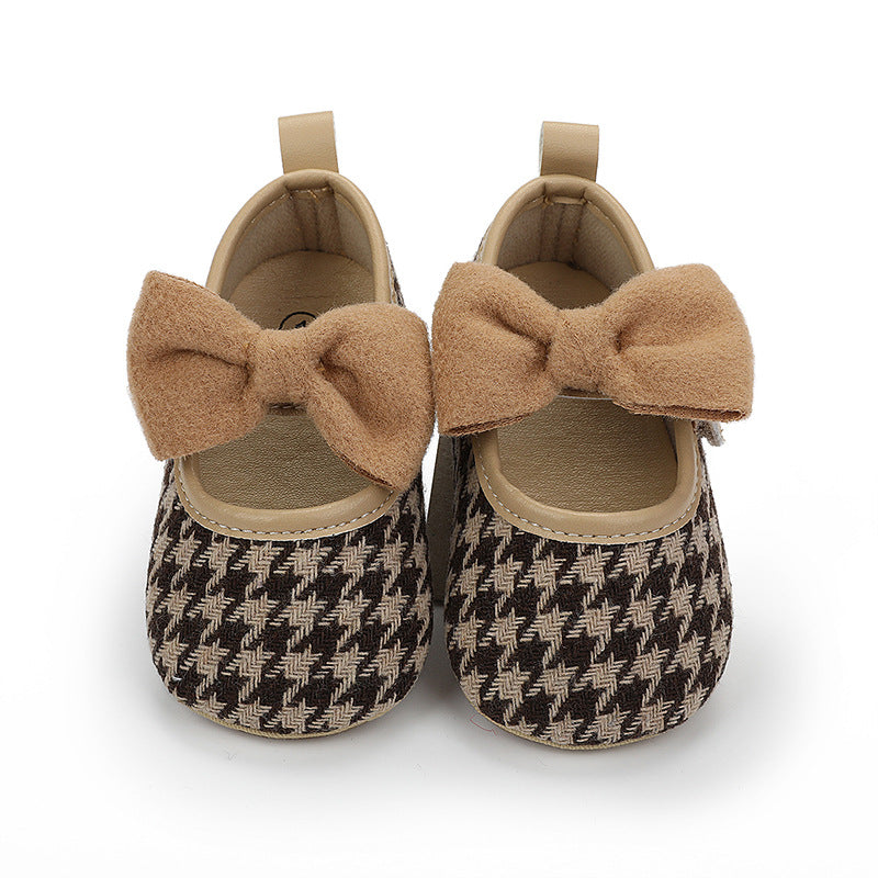 Zapatos de bebé niña con suela de goma, zapatos de princesa para bebé, zapatos de bebé para recién nacidos, zapatos de interior