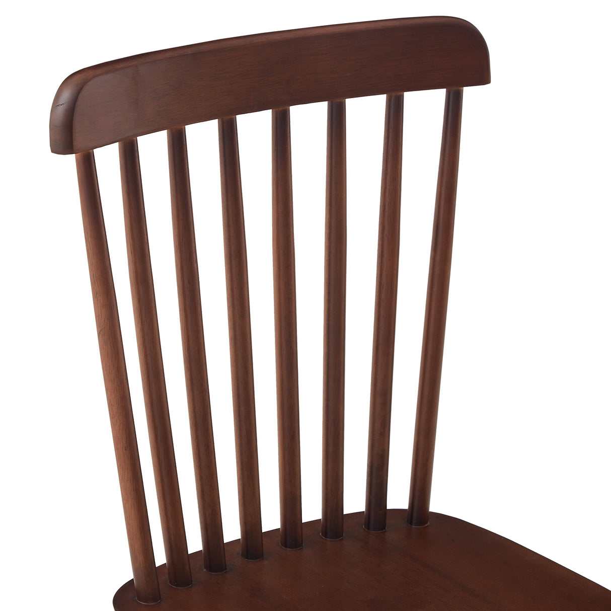 4 dining chairs, walnut wood, rubberwood material, dining chairs, solid wood chairs, solid wood dining table chairs - V.I.P Digital Presence