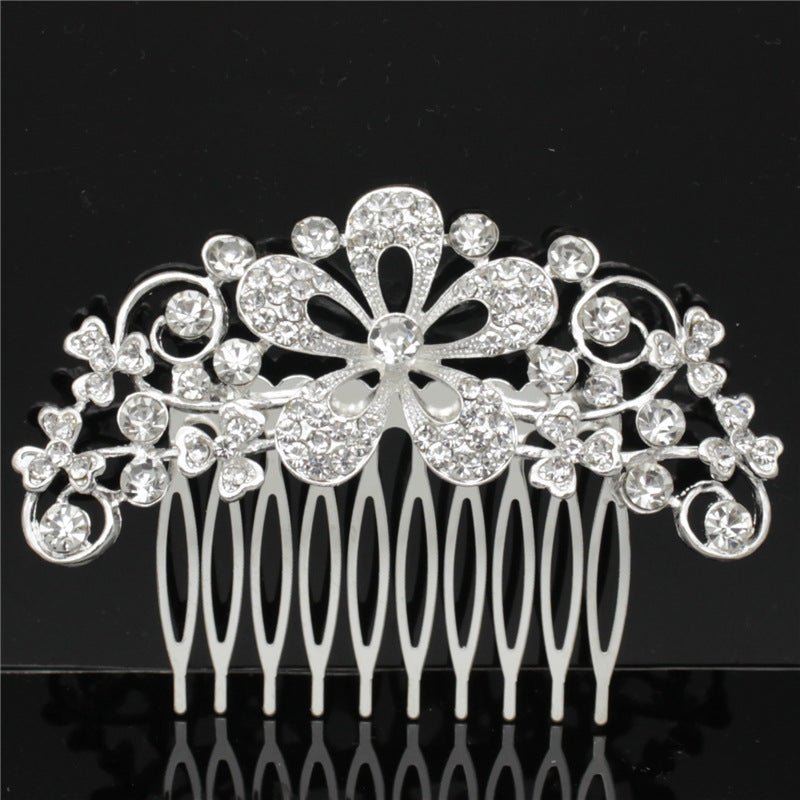 Wedding Dress Accessories Bridal Accessories Wedding Bridal Accessories Alloy Rhinestone Hair Combs Bridal Tiara - V.I.P Digital Presence