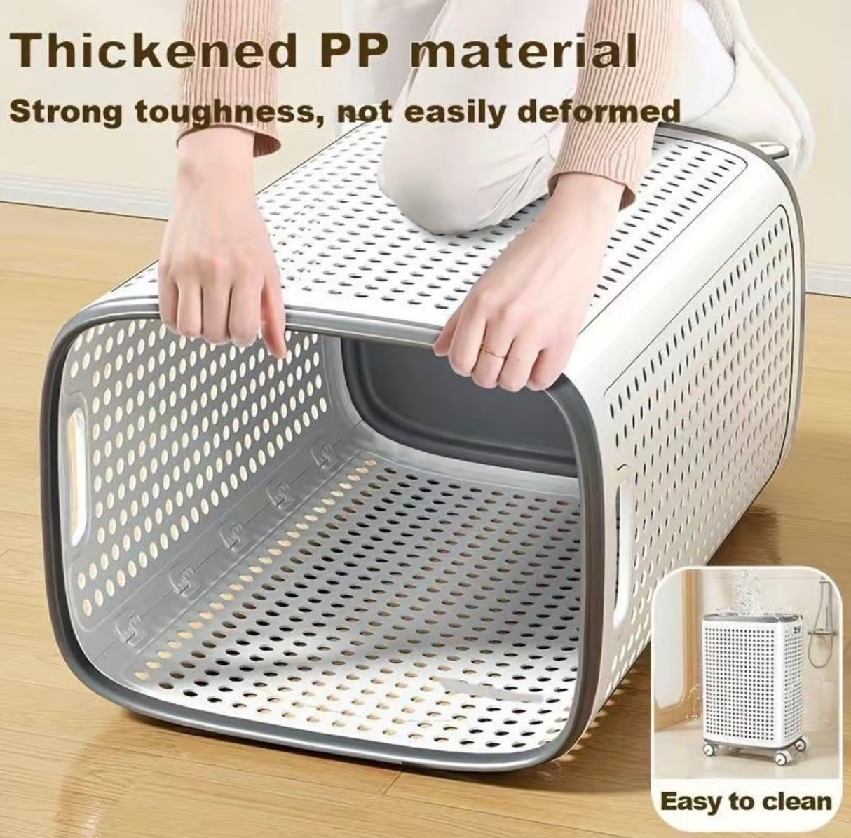 RollEase Laundry Hamper