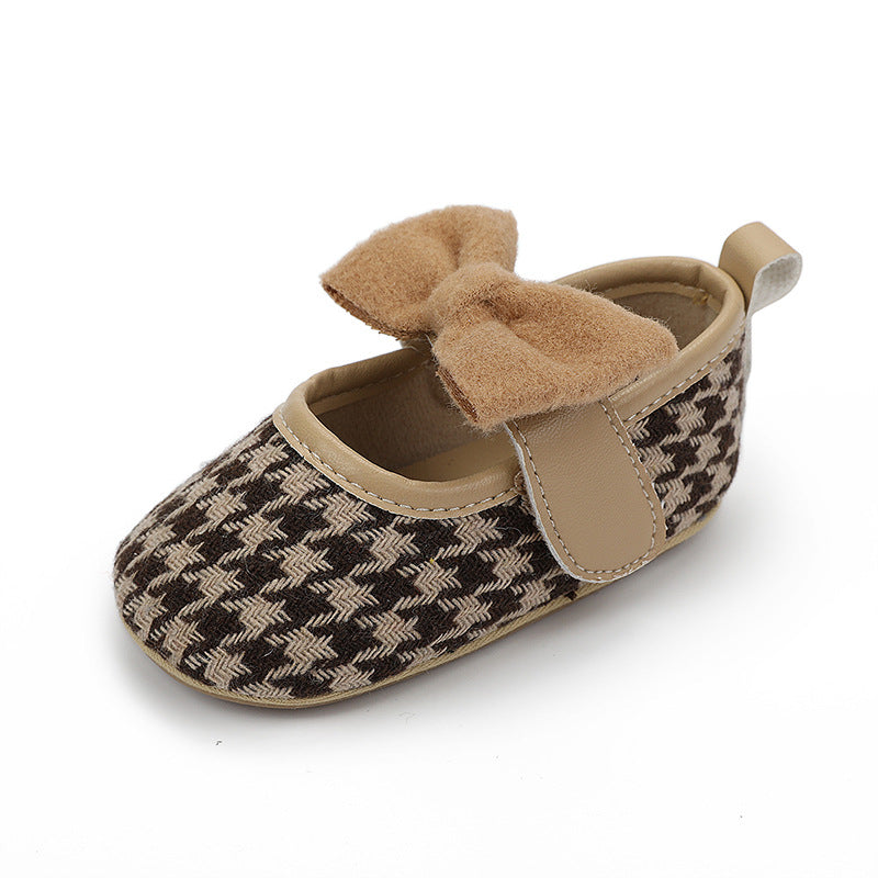 Zapatos de bebé niña con suela de goma, zapatos de princesa para bebé, zapatos de bebé para recién nacidos, zapatos de interior