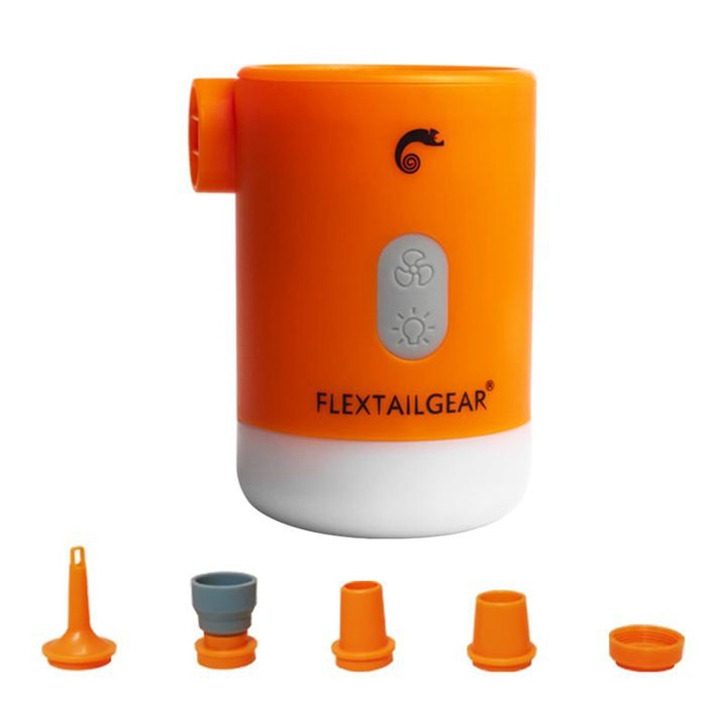 FLEXTAILGEAR Max Pump 2 Pro 4-in-1 Portable Mini Air Pump Electric Inflator USB Charging Sleeping Pad Camping Mattress Packraft - V.I.P Digital Presence