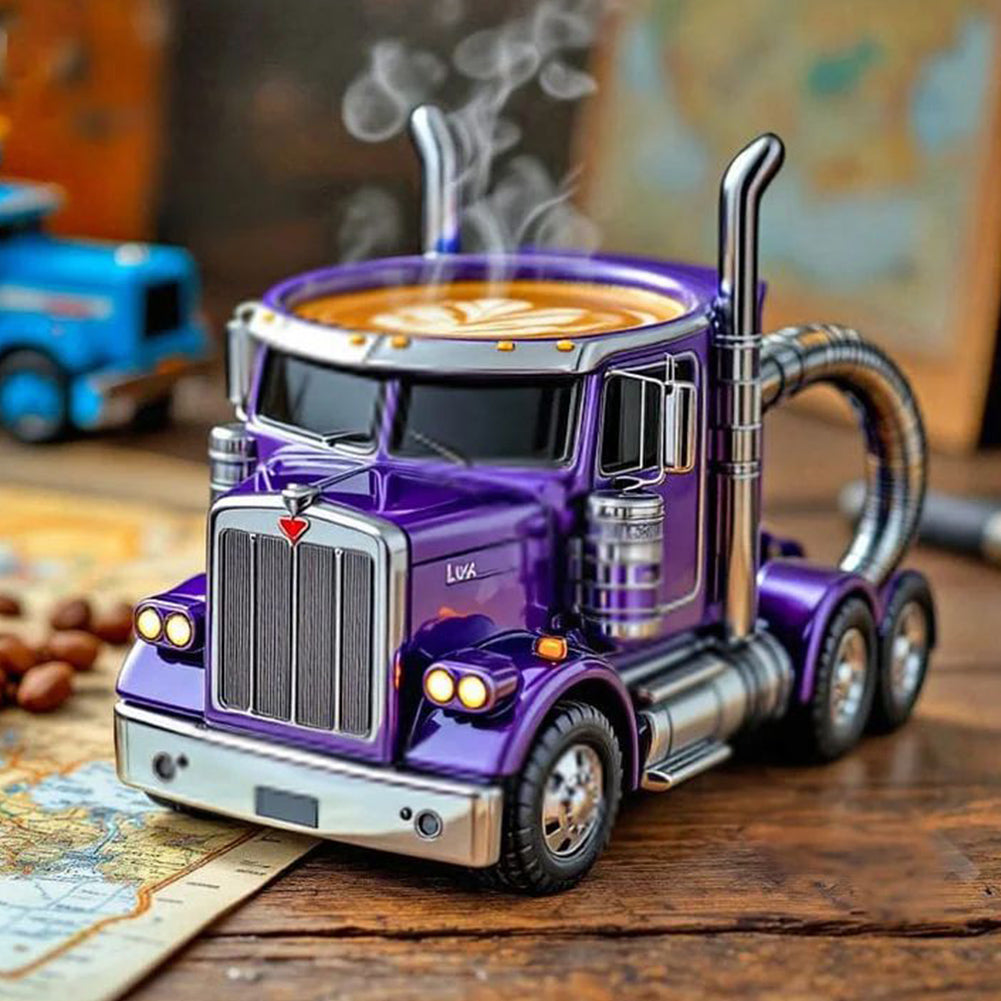 Semi Truck Coffee Mugs Handmade Home Semi Truck Coffee Cup Mugs - V.I.P Digital Presence