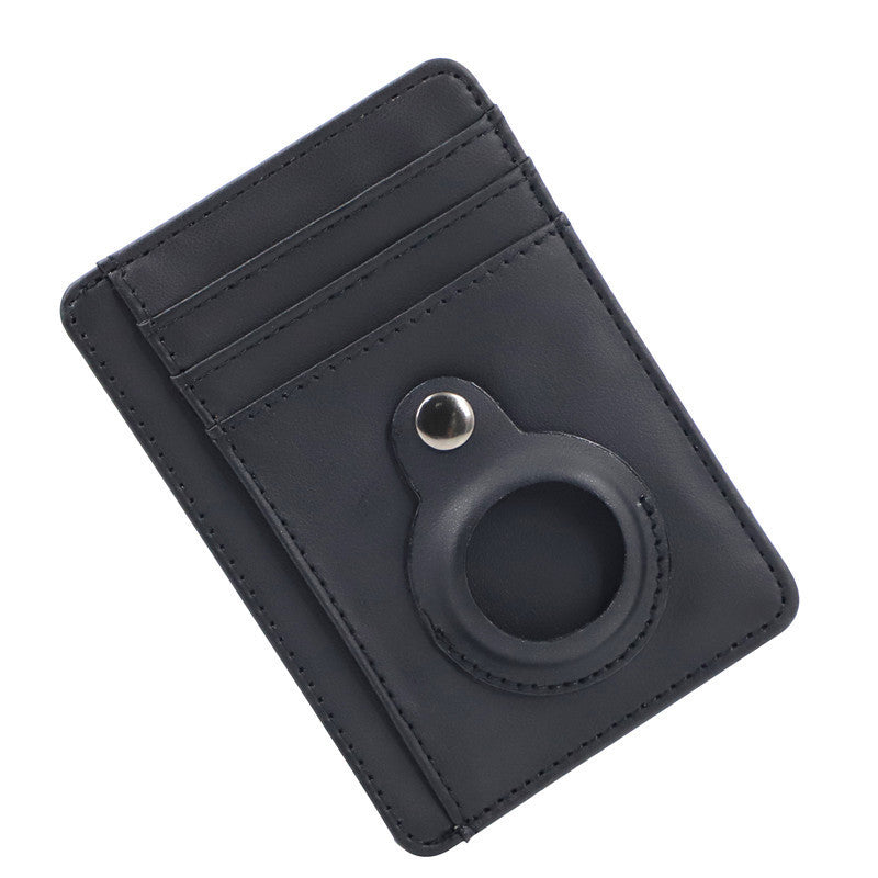 PU Leather Card Holder RFID Anti-Theft Swipe Card Bag With Tracker Bit Anti-Lost Card Holder Wallet - V.I.P Digital Presence