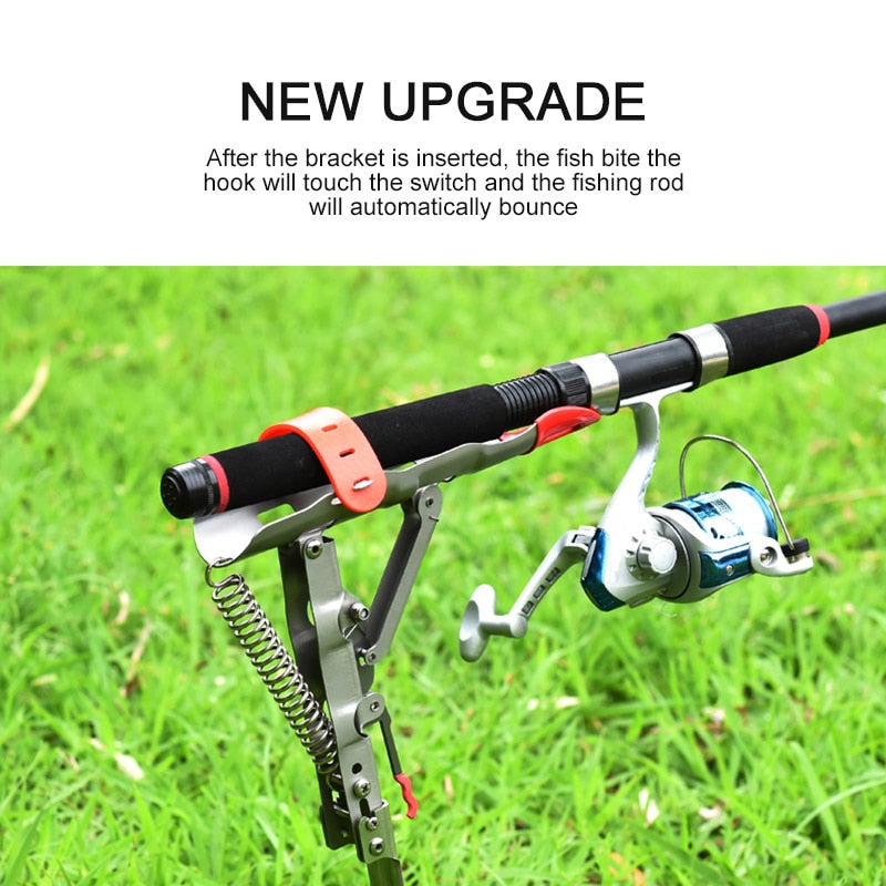 New Fishing Rod Holders Automatic Fishing Stainless Steel Pole Tackle Storage 32cm Outdoor Fishing Accessories Bracket Outdoor - V.I.P Digital Presence