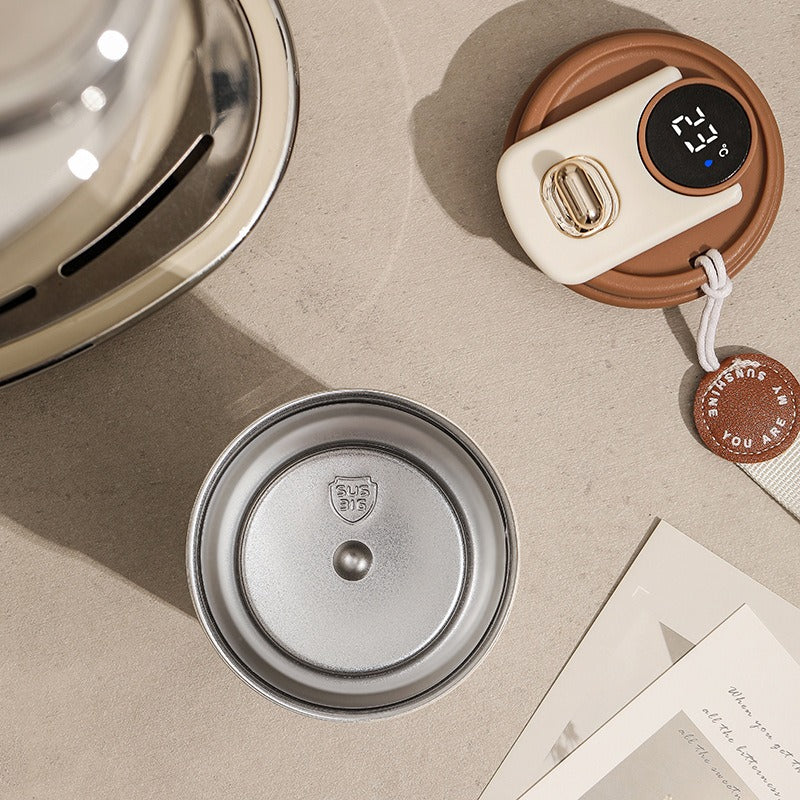 New coffee cup 316 stainless steel thermos cup high value men and women double layer water cup portable accompanying cup - V.I.P Digital Presence