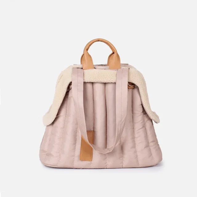 Pet Dog Bag Is Portable and Comfortable for Travel Luxury Handbag Winter Warm Removable Velvet Handbag Accesorios Para Perros - V.I.P Digital Presence