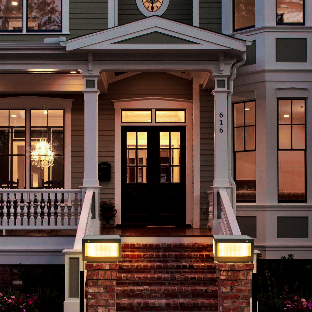 Solar Wall Lamp With Dimmable LED - V.I.P Digital Presence