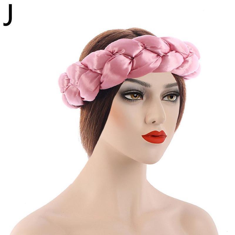 New Fashion Candy Color Women Braids Headbands Elastic Headwear Hair African Female Turban Bands Accessories Bandana Bandag L8y4 - V.I.P Digital Presence