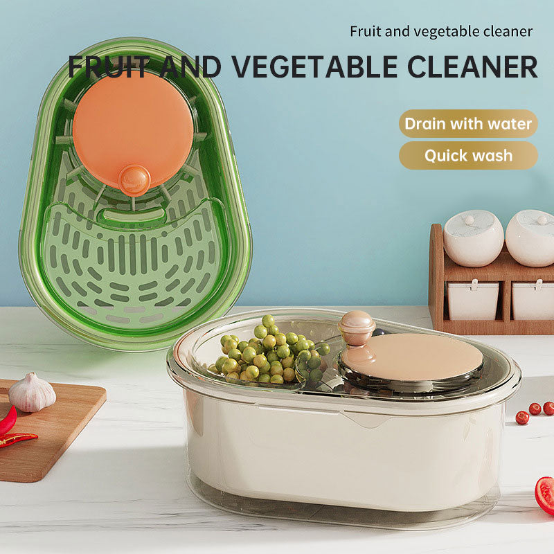 Fruit and vegetable washer drain basket household washing machine kitchen ingredients washing basket - V.I.P Digital Presence