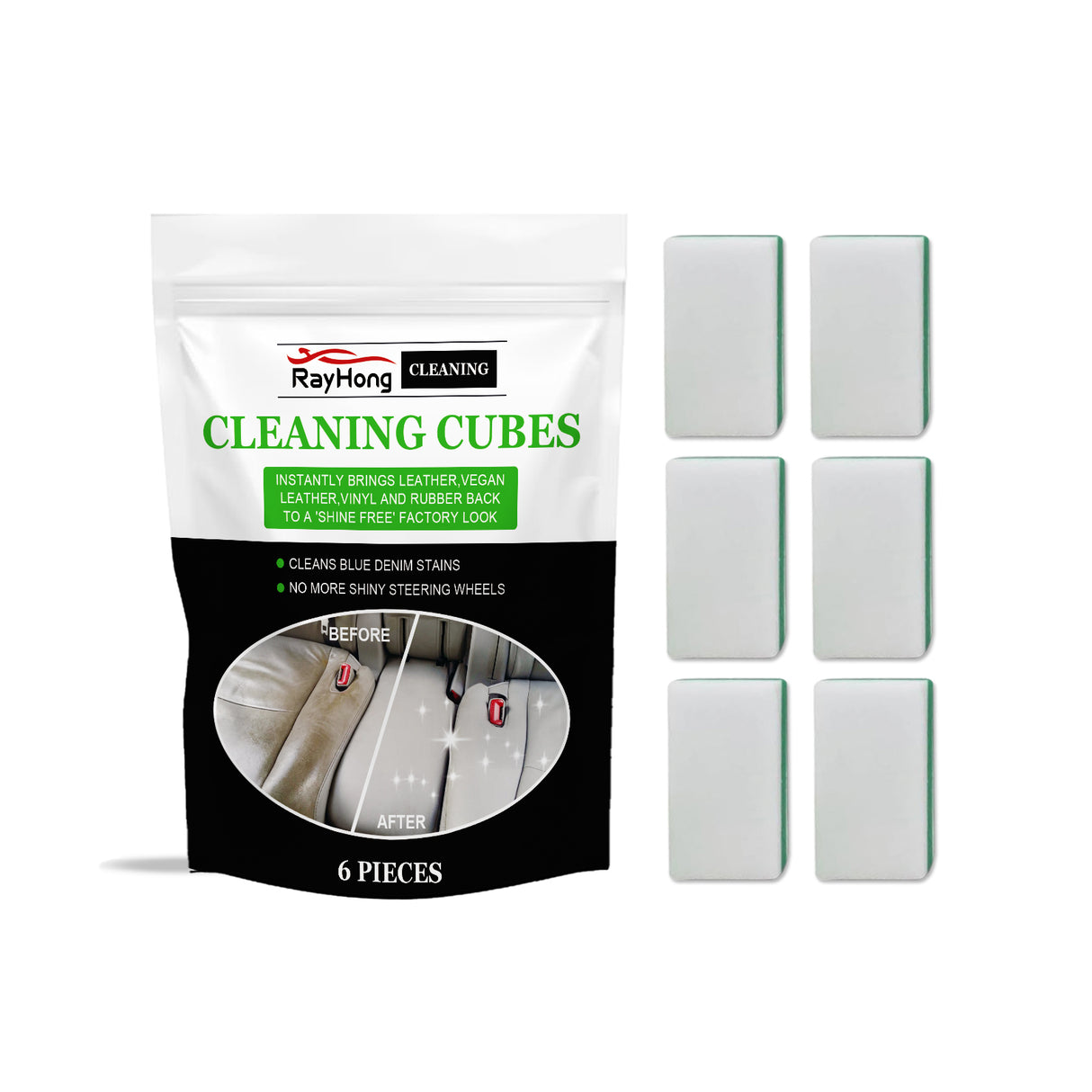 Car Leather Cleaning Sponge, Leather With A Special Sponge To Clean And Repair Leather Luster - V.I.P Digital Presence