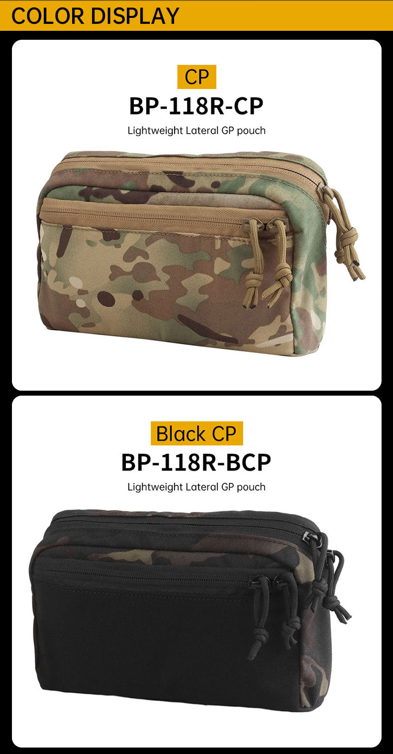 WoSportT Lightweight Horizontal GP Bag Molle Storage Bag Accessory Multifunctional Equipment Sundry Tool Bag - V.I.P Digital Presence