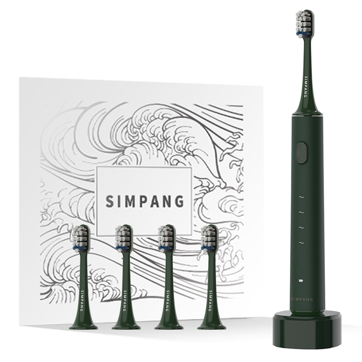 Smart Sonic Electric Toothbrush Soft Bristles Wireless Charging Adult Gift Box - V.I.P Digital Presence