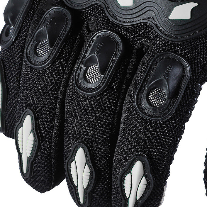 Motorcycle Riding Gloves, All Finger, Summer Breathable, Men's And Women's Electric Vehicles, Anti Fall, Anti Slip, Touch Screen - V.I.P Digital Presence