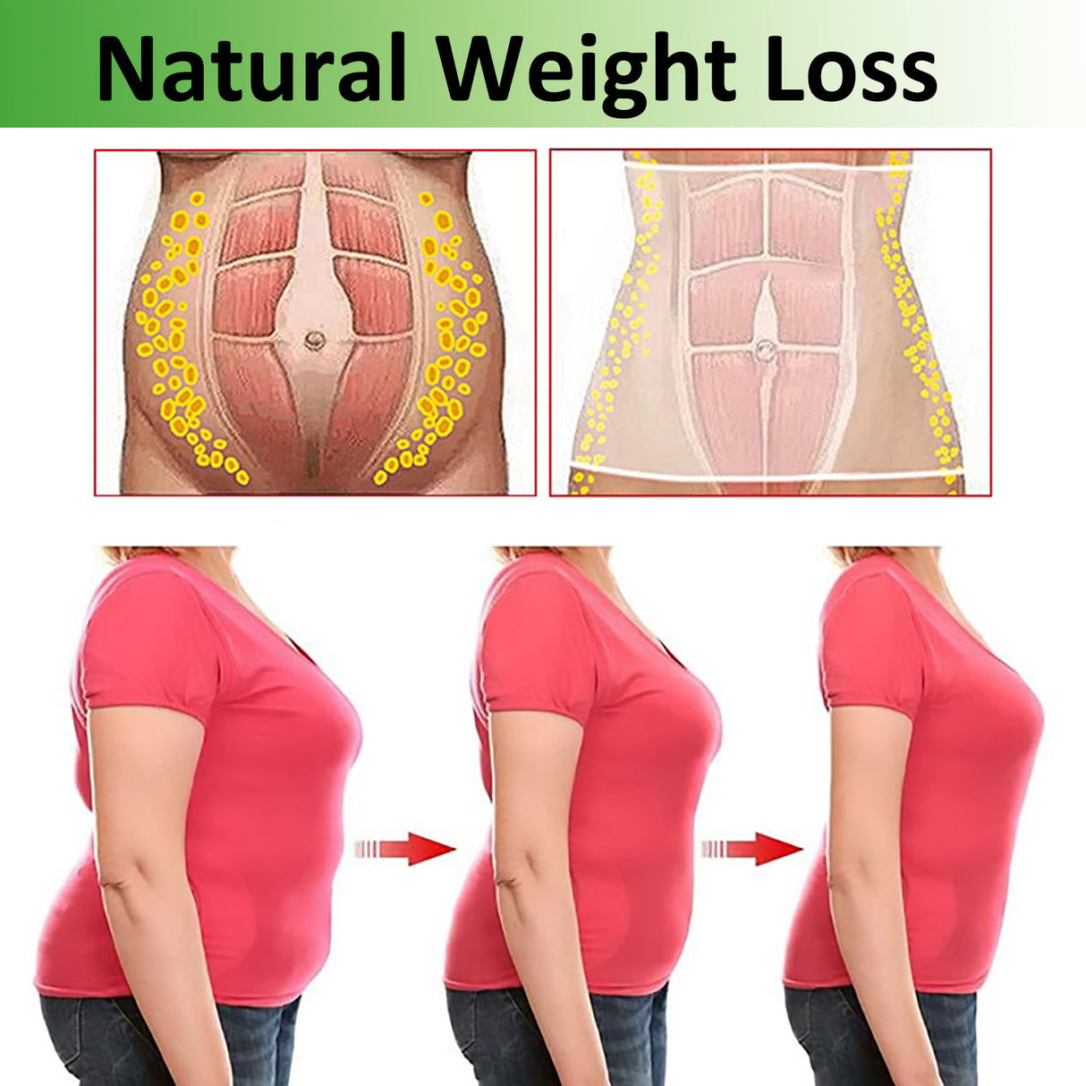 Barra moldeadora para el ombligo, para adelgazar la barriga, para la cintura pequeña y el cuidado de la salud.
