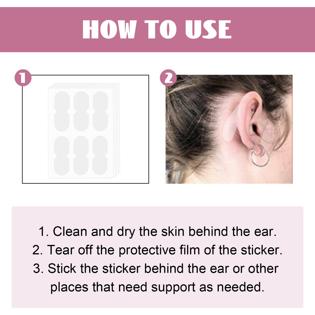 EELHO Fairy Ear Mask Ear Mask Small Invisible Breathable Waterproof Corrective Ear Fix - V.I.P Digital Presence