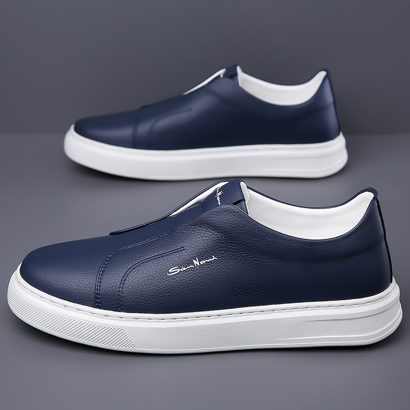 Sneakers with a casual style and anti slip lace up flat bottom with soft sole and soft surface can be easily kicked with one foot - V.I.P Digital Presence