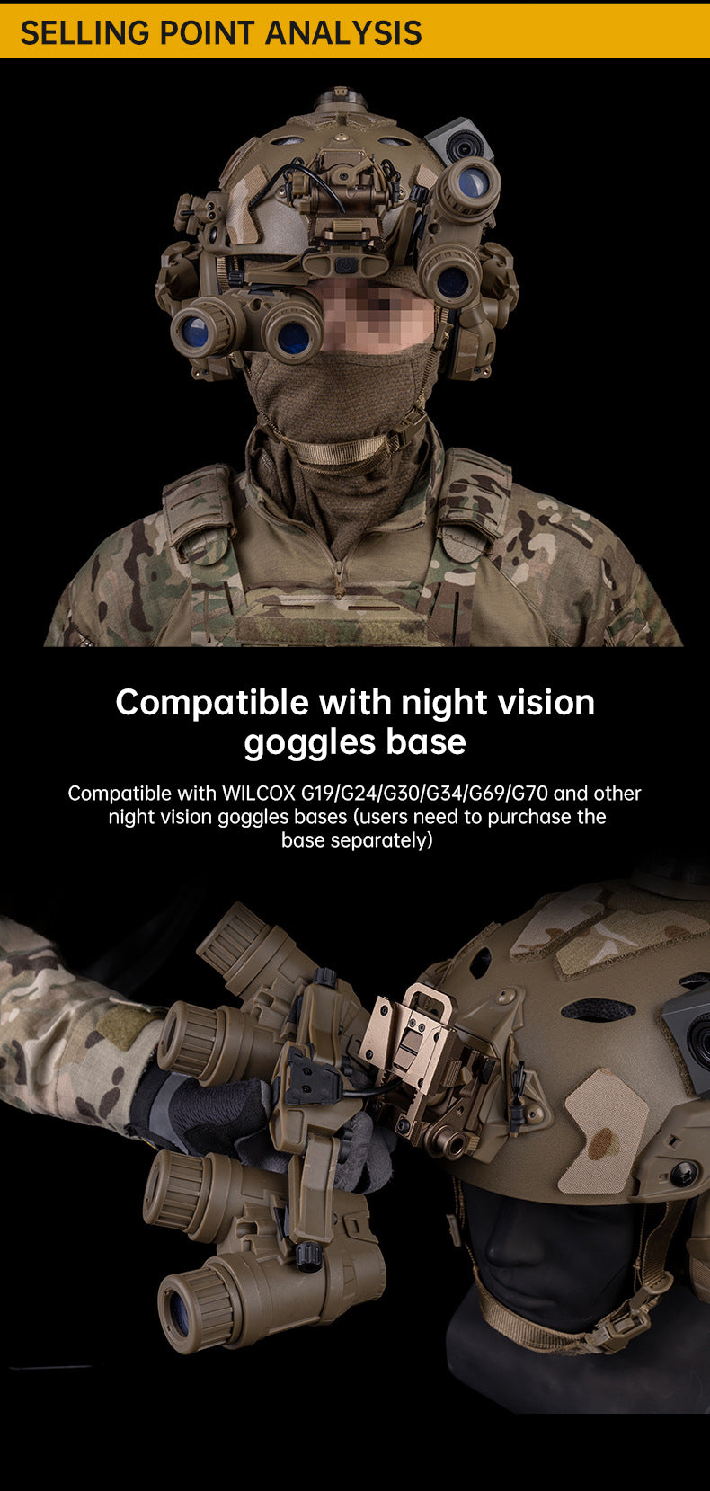 flip-up GPNVG-18 quad-tube night vision device model - V.I.P Digital Presence