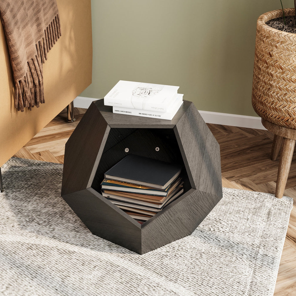 25.98'' Modern Pet Furniture Cat Litter, Sofa Side Table, Planter MDF Multifunctional Furniture, Burmese Sumac - V.I.P Digital Presence