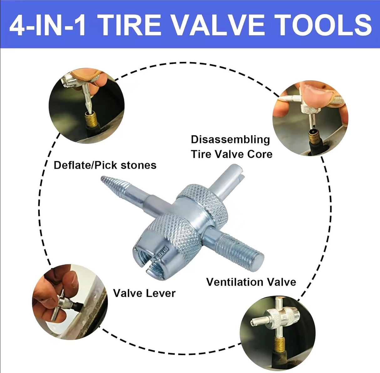 ValvePro Tire Valve Tool Kit