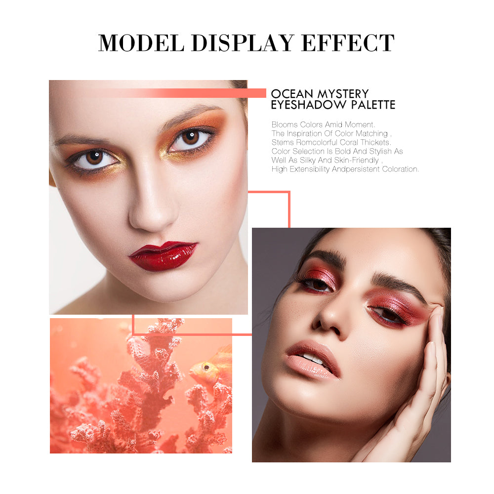 Beauty 18 Color Eye Shadow Plate Pearl Glitter Powder High Gloss Matte Multi Color Eye Shadow Plate Color Makeup - V.I.P Digital Presence