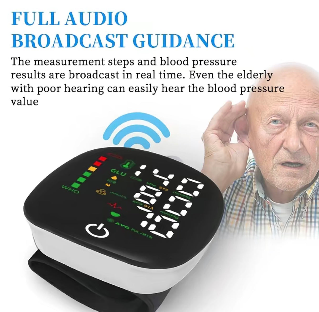 VoiceCheck Wrist BP Monitor
