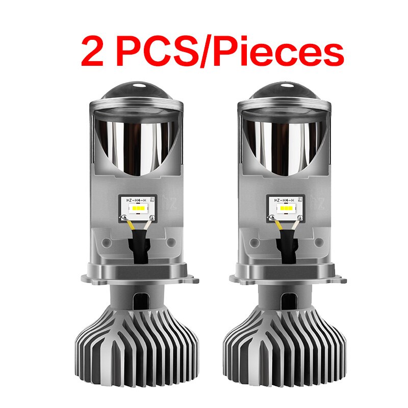 AILEO Canbus 90W/Pair Lamp H4 LED Mini Projector Lens Automobles Bulb 20000LM Conversion Kit Hi/Lo Beam Headlight 12V24V RHD LHD - V.I.P Digital Presence