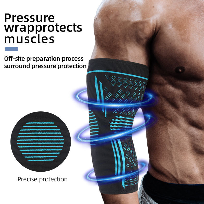 Sports elbow protection with four-way elastic pressure knitted breathable nylon elbow protection - V.I.P Digital Presence