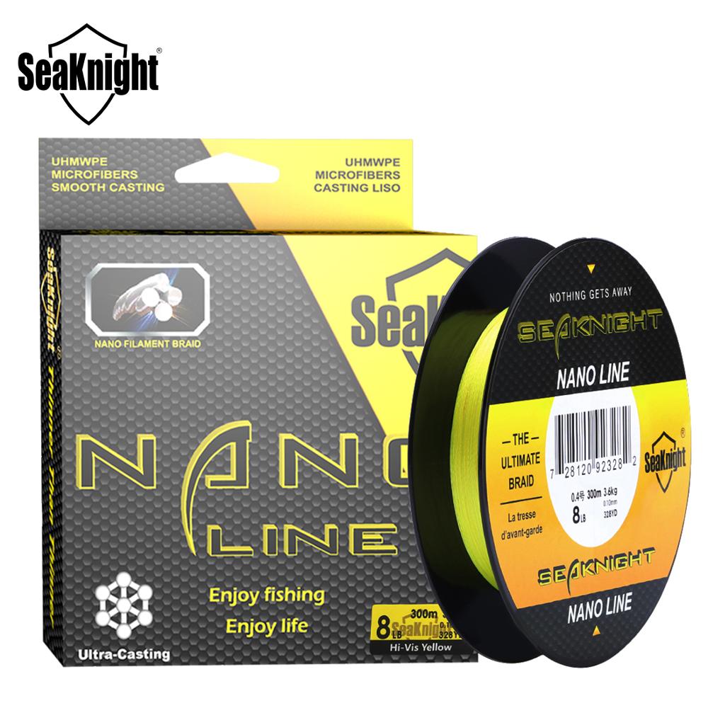 SeaKnight NANO 100M 300M 4 Strands Braided Fishing Lines Multifilament PE Fishing Line 4LB 6LB 8LB 10LB Diameter 0.07-0.12mm - V.I.P Digital Presence