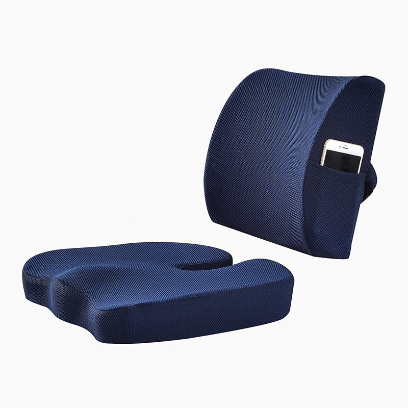 Car Seat Cushion Office Waist Cushion One Set Of Summer Gel Cushion Breathable Seat Cushion Hip Beauty Cushion Set - V.I.P Digital Presence
