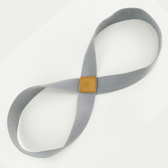 Yoga Stretch Strap Belt 8-shaped Women Pull Up Bands Belt Rope for Wrist Training Gym Pilates Physical Therapy Fitness Equipment - V.I.P Digital Presence