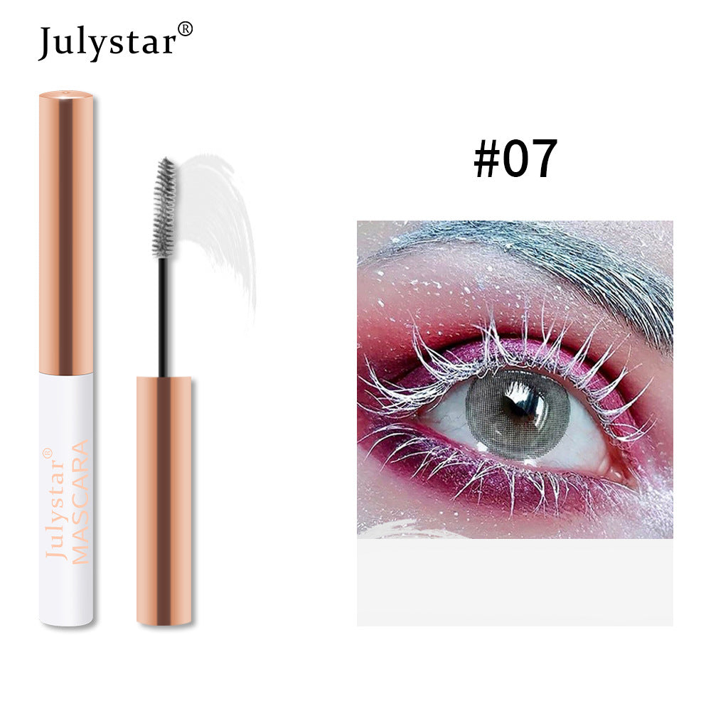 Eyelash Foundation Cream Waterproof Anti Sweat Not Dizzy Dye Slender Long Curl Warped Thick Color Mascara - V.I.P Digital Presence