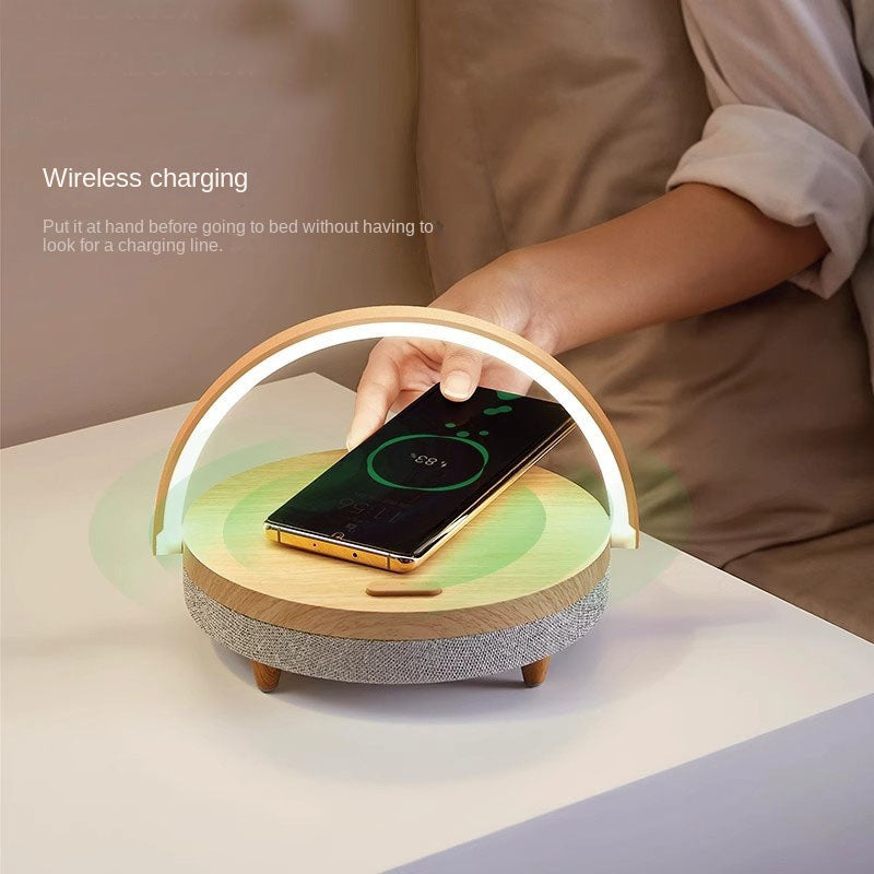 Living desk lamp, mobile phone, wireless charging, Bluetooth speaker, minimalist ins, bedside lamp - V.I.P Digital Presence