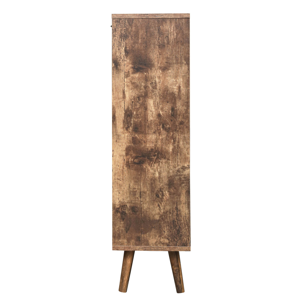 4 Door Shoe Rack, Freestanding Modern Shoe Storage Cabinet, for Entryway - V.I.P Digital Presence