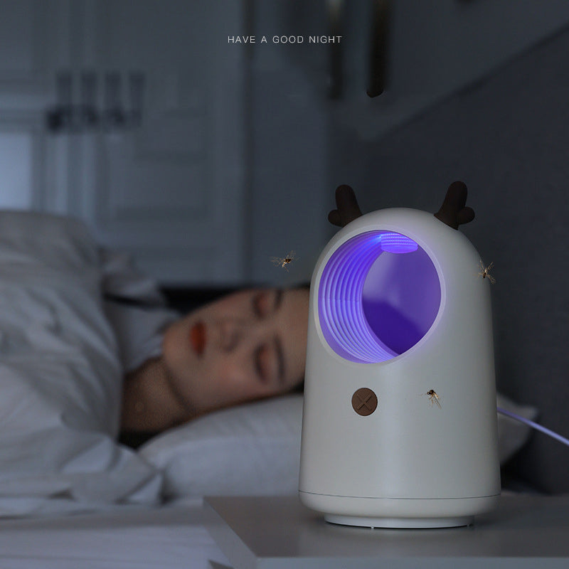 Cute Pet Shape Mosquito Killing Lamp Cute Rabbit Cute Deer Physical Mute Home Bedroom Mosquito Killing Lamp - V.I.P Digital Presence