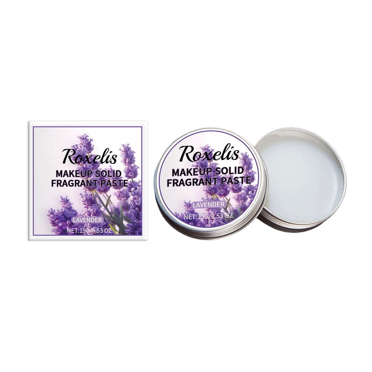 Solid Lavender Balm Natural Elegant Wrist Neck Long-Lasting Light Fragrance Refreshing Atmosphere Pocket Balm - V.I.P Digital Presence